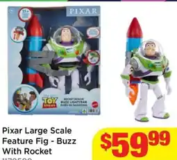 Mr Toys Pixar Large Scale Feature Fig - Buzz With Rocket offer