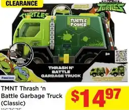 Mr Toys Tmnt Thrash ‘n Battle Garbage Truck offer