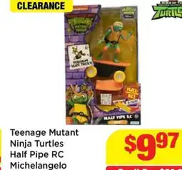 Mr Toys Teenage Mutant Ninja Turtles Half Pipe RC Michelangelo offer