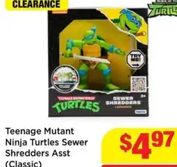 Mr Toys Teenage Mutant Ninja Turtles Sewer Shredders Asst offer