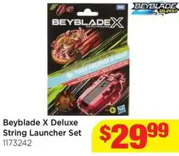 Mr Toys Beyblade X Deluxe String Launcher Set offer