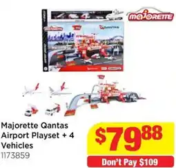 Mr Toys Majorette Qantas Airport Playset offer