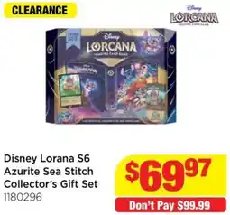 Mr Toys Disney Lorana S6 Azurite Sea Stitch Collector's Gift Set offer