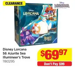 Mr Toys Disney Lorcana S6 Azurite Sea Illumineer's Trove offer