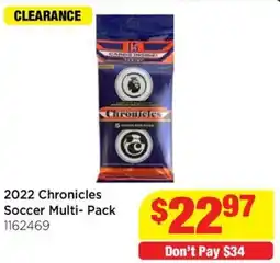 Mr Toys 2022 Chronicles Soccer Multi-Pack offer