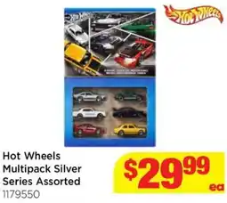 Mr Toys Hot Wheels Multipack Silver offer