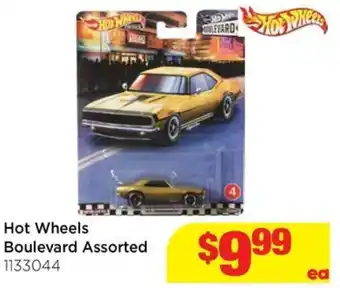 Mr Toys Hot Wheels Boulevard Assorted offer