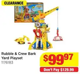 Mr Toys Rubble & Crew Bark Yard Playset offer