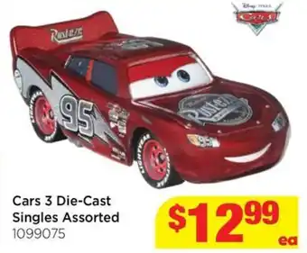 Mr Toys Cars 3 Die-Cast Singles Assorted offer