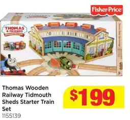 Mr Toys Thomas Wooden Railway Tidmouth Sheds Starter Train Set offer