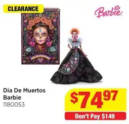 Mr Toys Dia De Muertos Barbie offer