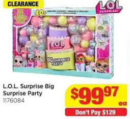 Mr Toys L.O.L. Surprise Big Surprise Party offer