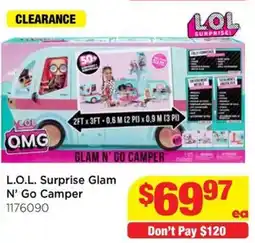 Mr Toys L.O.L. Surprise Glam N' Go Camper offer