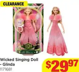 Mr Toys Wicked Singing Doll - Glinda offer