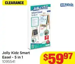 Mr Toys Jolly Kidz Smart Easel - 5 in 1 offer