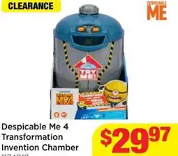 Mr Toys Despicable Me 4 Transformation Invention Chamber offer