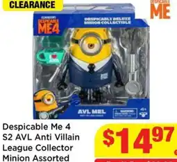 Mr Toys Despicable Me 4 S2 AVL Anti Villain League Collector Minion Assorted offer