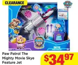 Mr Toys Paw Patrol The Mighty Movie Skye Feature Jet offer