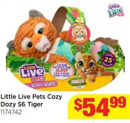 Mr Toys Little Live Pets Cozy Dozy S6 Tiger offer