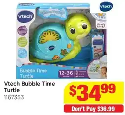 Mr Toys Vtech Bubble Time Turtle offer