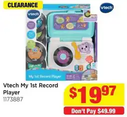 Mr Toys Vtech My 1st Record Player offer