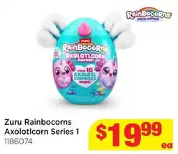 Mr Toys Zuru Rainbocorns Axolotlcorn Series 1 offer
