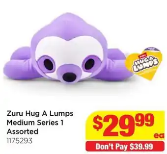 Mr Toys Zuru Hug A Lumps Medium Series 1 Assorted offer