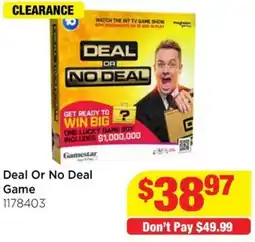 Mr Toys Deal Or No Deal Game offer