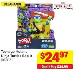 Mr Toys Teenage Mutant Ninja Turtles Bop It offer