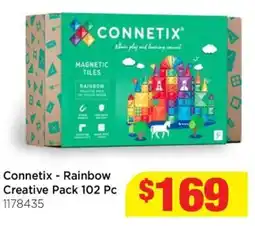 Mr Toys Connetix - Rainbow Creative Pack 102 Pc offer