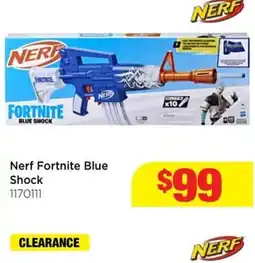 Mr Toys Nerf Fortnite Blue Shock offer