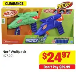 Mr Toys Nerf Wolfpack offer