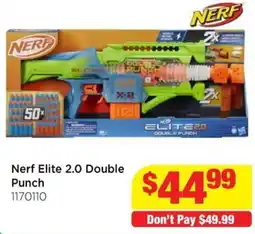 Mr Toys Nerf Elite 2.0 Double Punch offer