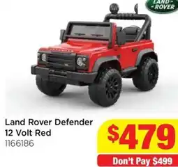Mr Toys Land Rover Defender 12 Volt Red offer