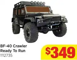 Mr Toys BF-40 Crawler Ready To Run offer