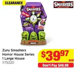 Mr Toys Zuru Smashers Horror House Series 1 Large House offer