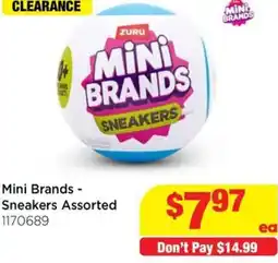 Mr Toys Mini Brands - Sneakers Assorted offer
