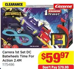 Mr Toys Carrera 1st Set DC Batwheels Time For Action 2.4M offer