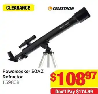 Mr Toys Powerseeker 50AZ Refractor offer