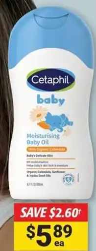 Cincotta Chemist Cetaphil Moisturising Baby offer
