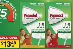 Cincotta Chemist Panadol Children offer