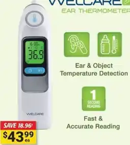 Cincotta Chemist Ear thermometer offer