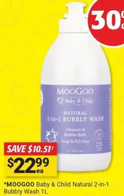 Cincotta Chemist Moogoo Baby & Child Natural offer