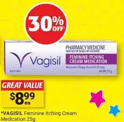 Cincotta Chemist Vagisil feminine itching cream medication offer