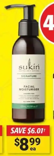 Cincotta Chemist Signature Facial moisturiser offer