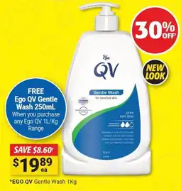 Cincotta Chemist EGO QV Gentle Wash offer