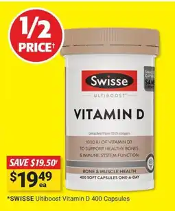 Cincotta Chemist Swisse ultiboost vitamin D offer