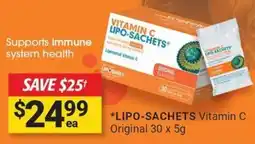 Cincotta Chemist VITAMIN C LIPO-SACHETS offer