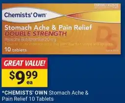 Cincotta Chemist Stomach ache & pain relief double strength offer