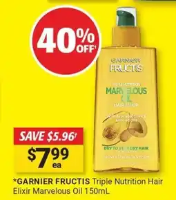 Cincotta Chemist Garnier fructis offer